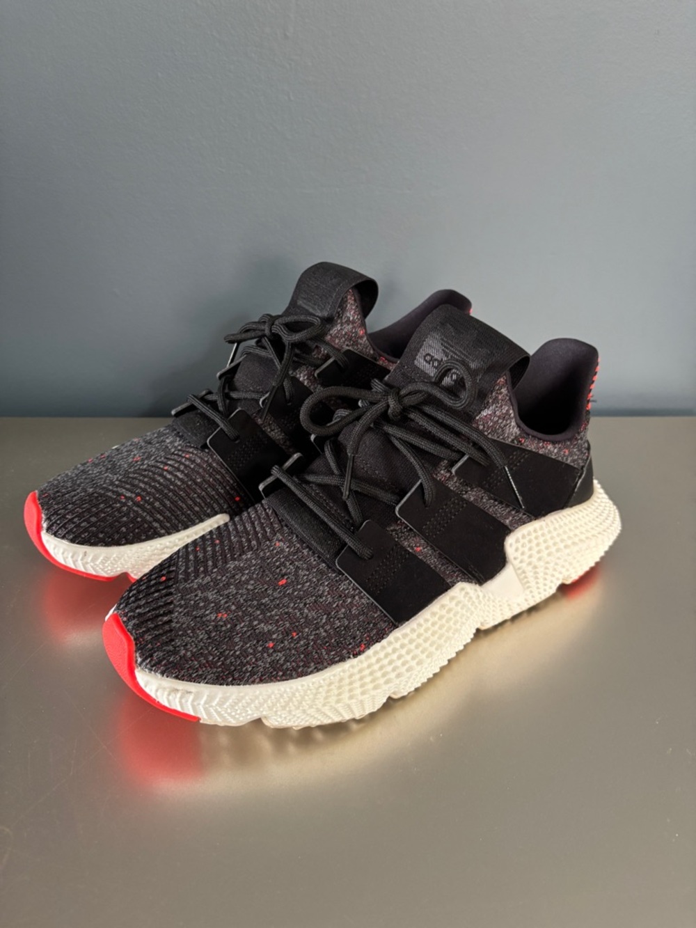 adidas Originals Men's 7.5 Prophere Black Sneakers Shoes - Picture 3 of 7